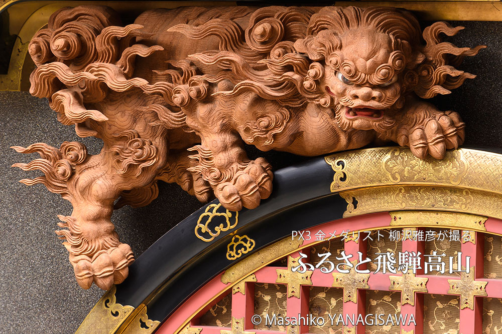 春の高山祭（山王祭）作・諏訪の立川和四郎 ／撮影・柳沢雅彦